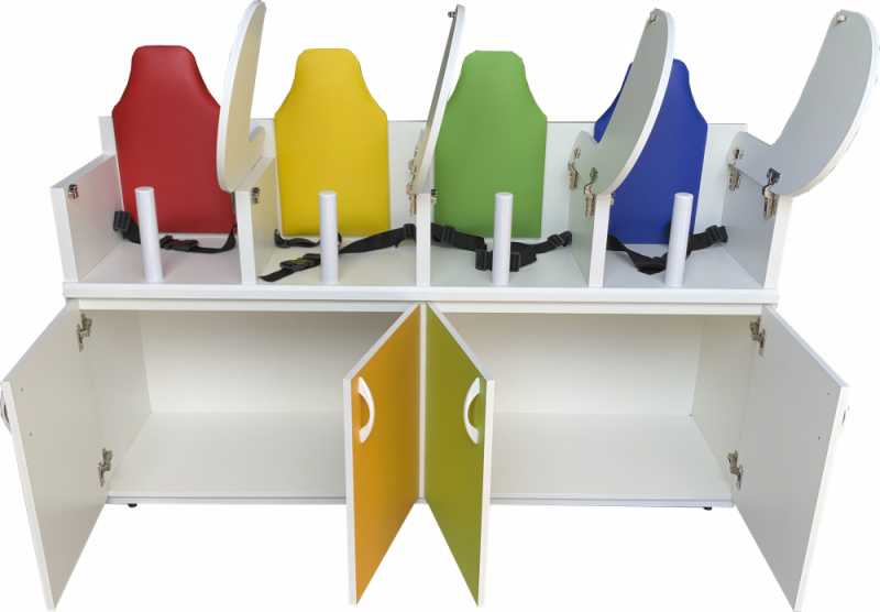 Módulo Cadeira de Alimentação Praça da Arvore - Módulo de Alimentação para Escola Infantil
