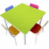 conjuntos de mesas para escola Caieiras