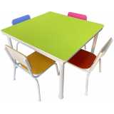 mesa redonda para escola Manuel Alves Ferreira