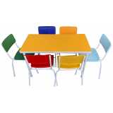 quanto custa conjunto de mesa para escola Ibirapuera